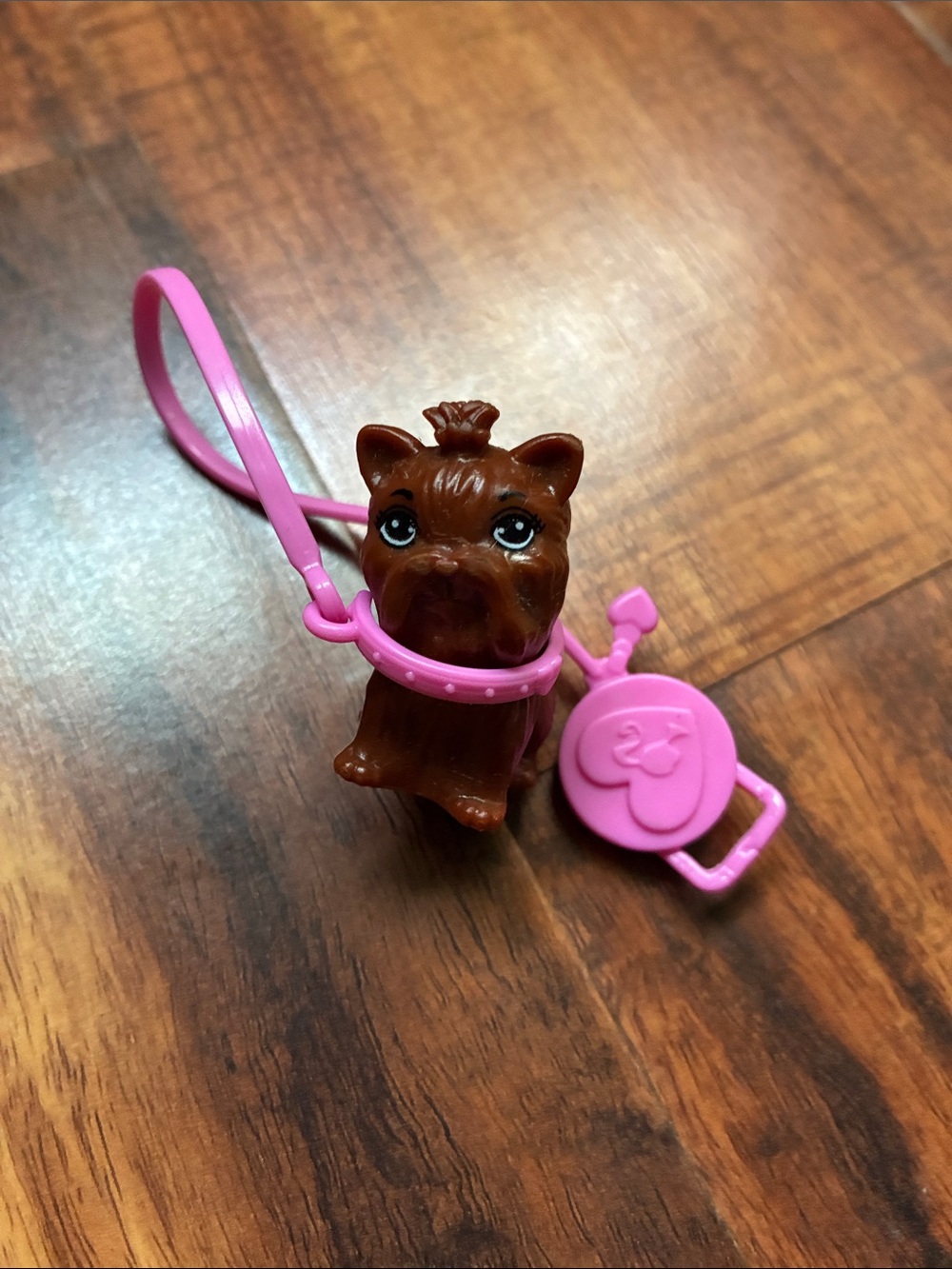 Mattel Barbie chic yorkie puppy toy with leash